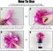 12PCS Rainbow Color Pull Bows for Gift Wrapping, 6 Inches Large Gift Bow, Colorful Laser Ribbon Decoration for Flower Bouquets and Basket, Aurora Bows for Birthday Presents, Anniversary, Wedding